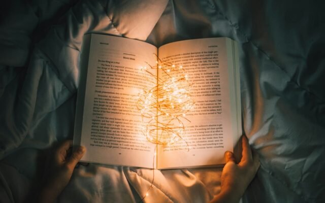 Light for reading a book at night